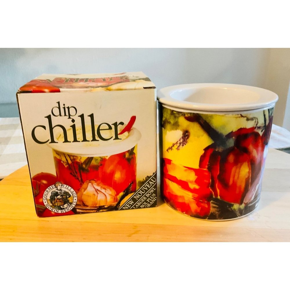 Gourmet Village Ceramic Dip Chiller